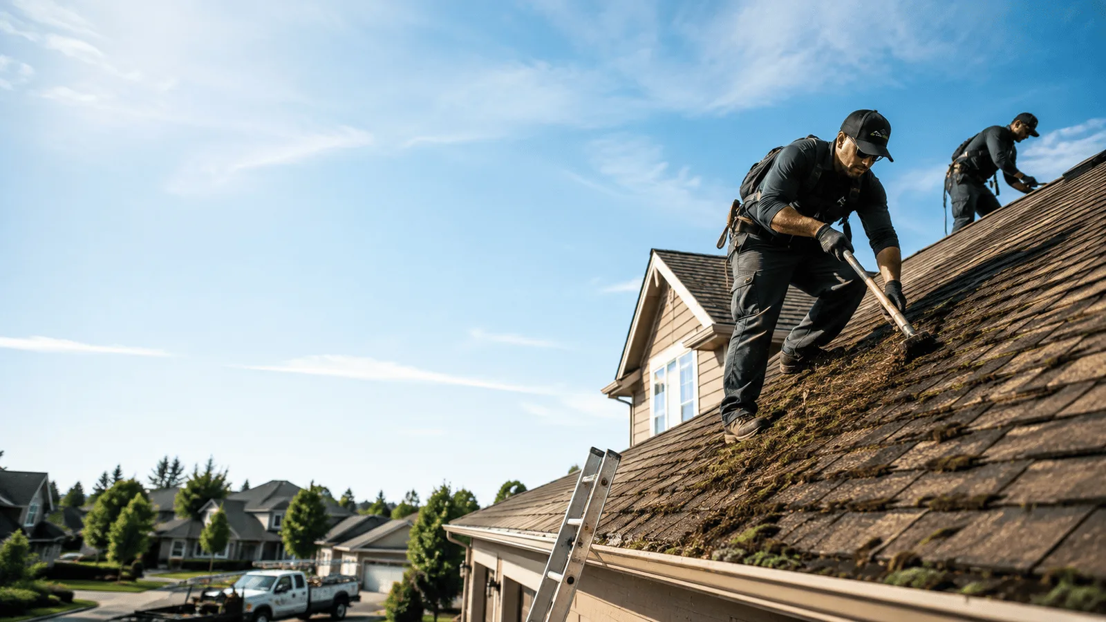 Roof Moss Removal in Hagerstown, MD near me